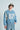 Silver Blue 07 Varsity V-Neck Sweatshirt - BonkersCorner
