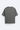 Solid Dark Grey Melange Soft Jersey Oversized T-shirt - BonkersCorner