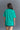 Solid Green Soft Jersey Oversized T-shirt - BonkersCorner