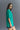 Solid Green Soft Jersey Oversized T-shirt - BonkersCorner